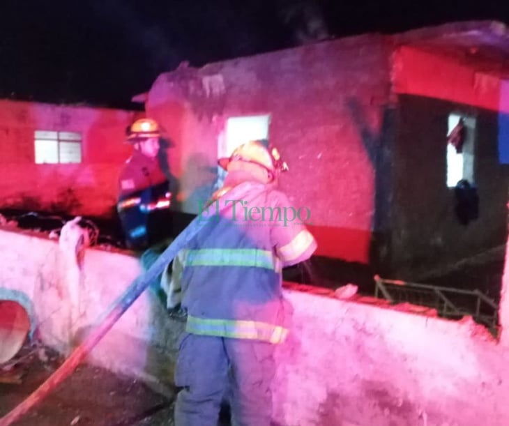 Drogadicto prende fuego a su vivienda en la colonia San José de Monclova