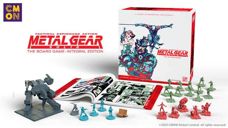 Anuncian juego de mesa de Metal Gear Solid 