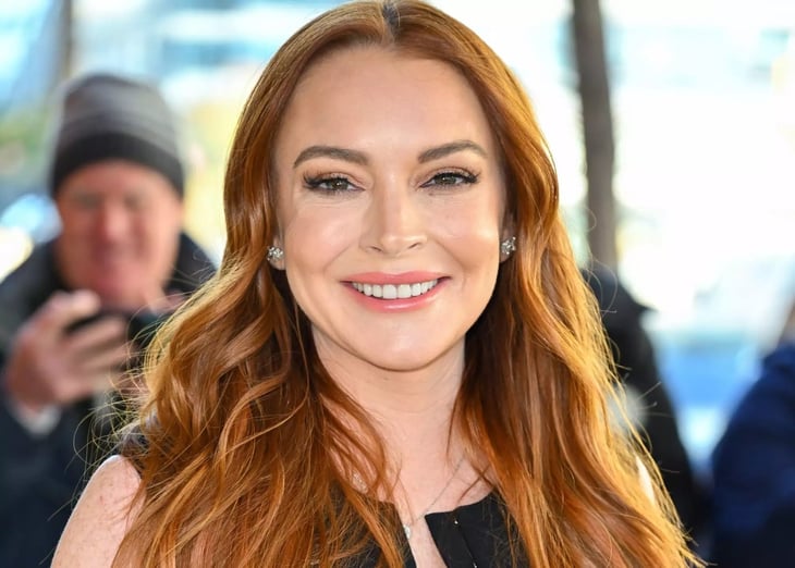 Lindsay Lohan o cómo presumir de embarazo con posado en bañador