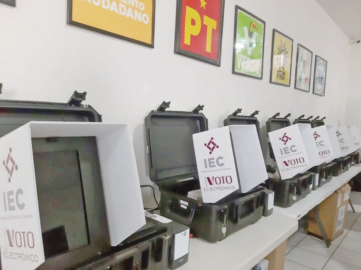 11 urnas electrónicas serán instaladas en Monclova