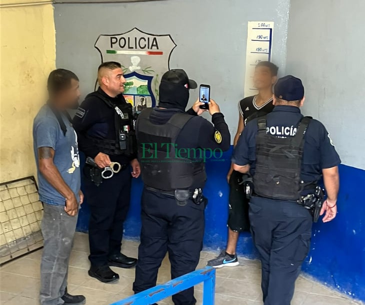 Policía Municipal detiene a escandalosos sujetos en la Hipódromo