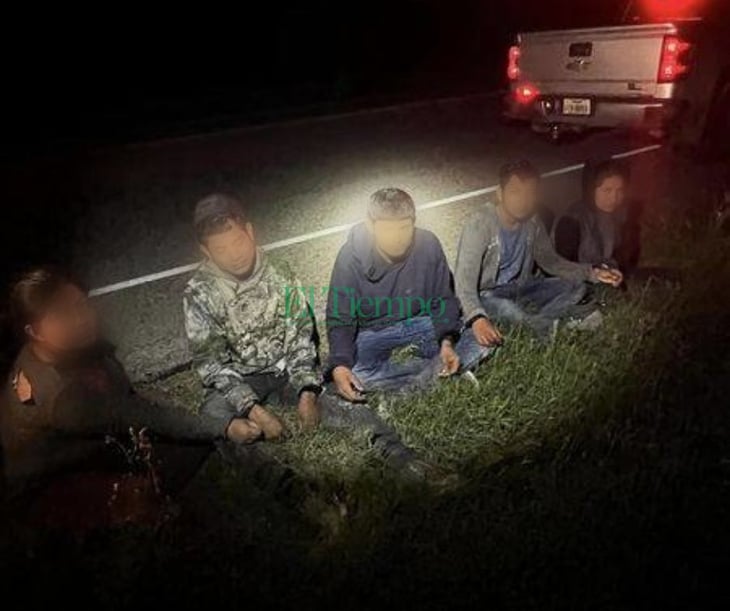 Arrestan a cinco ilegales en el condado de Zavala
