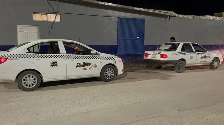 Dos taxistas fueron asaltados a mano armada en Monclova