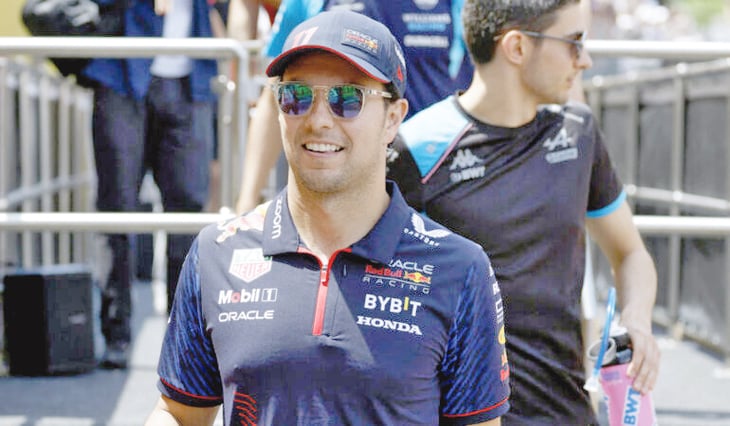 Checo Pérez confía en ganar GP de España para presionar 