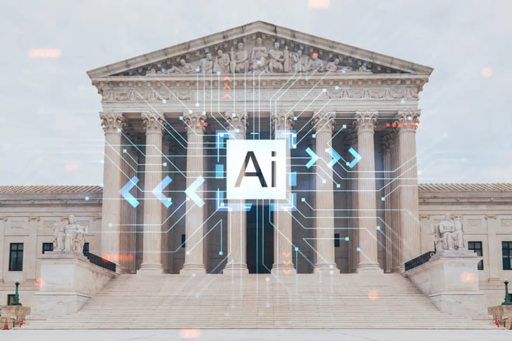 Un juez ordena que todo el contenido generado por una IA en el tribunal se declare