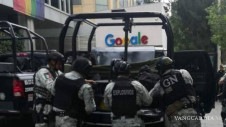 Por situación de emergencia, evacúan oficinas de Google en Ciudad de México.