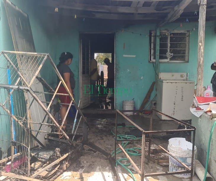 Mujer quema casa de su excuñado en la Ampliación Hipódromo