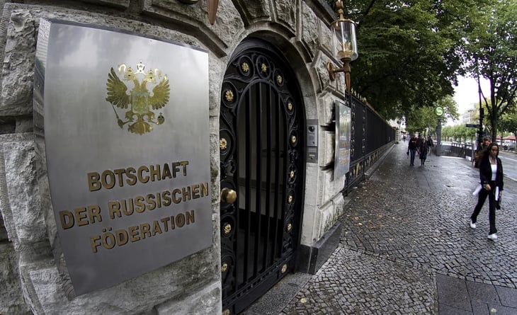 Alemania ordena el cierre de consulados rusos 