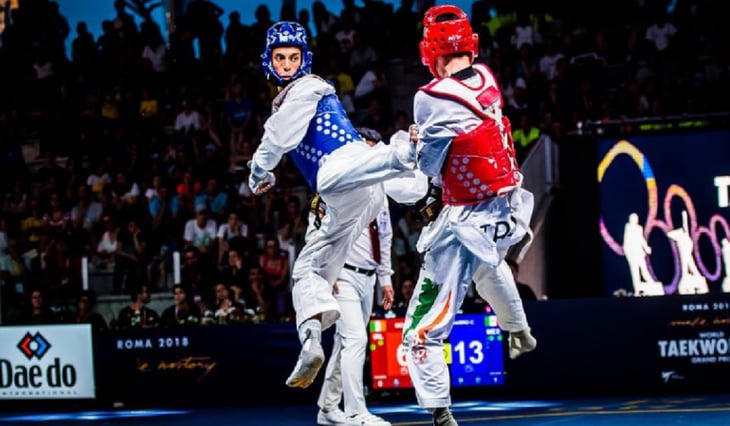 Cayó la primera: Carlos Navarro gana el bronce en Campeonato Mundial de Taekwondo
