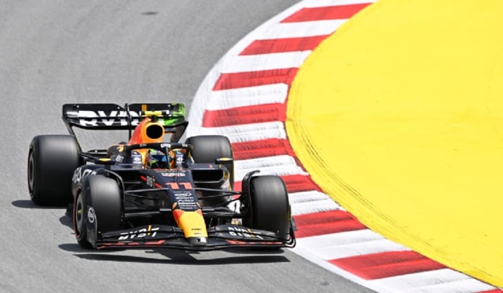 ¡Está de vuelta! Checo Pérez fue segundo en la primera práctica libre del Gran Premio España