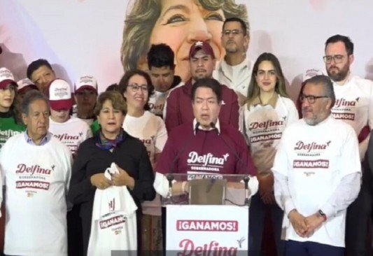 Delfina Gómez se declara ganadora de Elección en Edomex 2023; 'Soy la primera gobernadora 