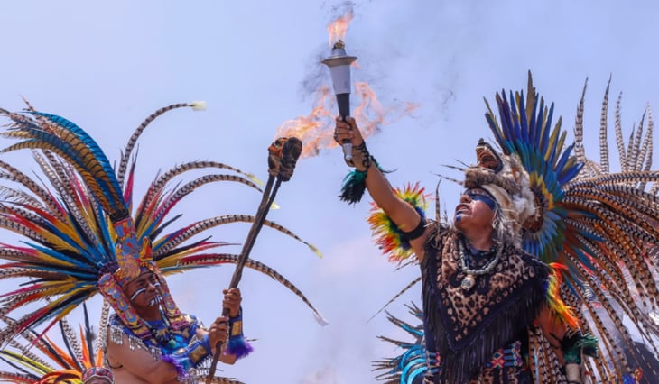 Juegos Centroamericanos: Se encendió la llama en Teotihuacán rumbo al Salvador