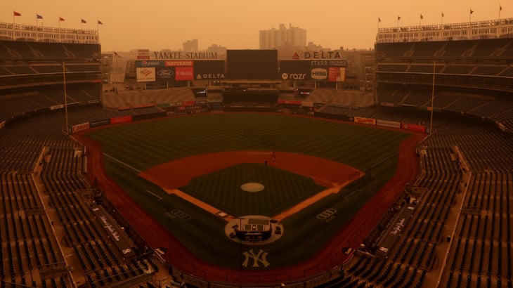 5 cosas: el humo de los incendios en Canadá llega al estadio de los Yankees