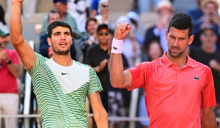 Alcaraz vs Djokovic: ¿a qué hora es y dónde ver la semifinal de Roland Garros?