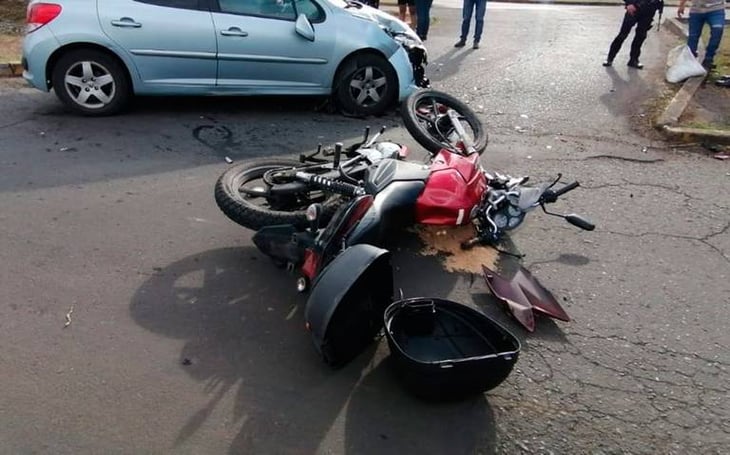 Autoridades buscan educar para bajar los accidentes en moto