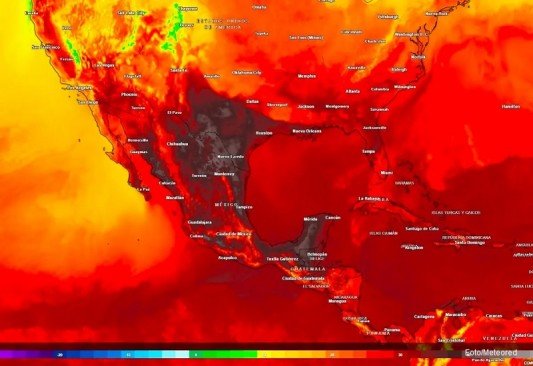 ¡Calor infernal! Prevén hasta 45 grados en Coahuila y otros estados de México 