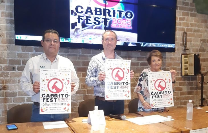Canirac Coahuila y OCV presentan el 'Cabrito Fest'