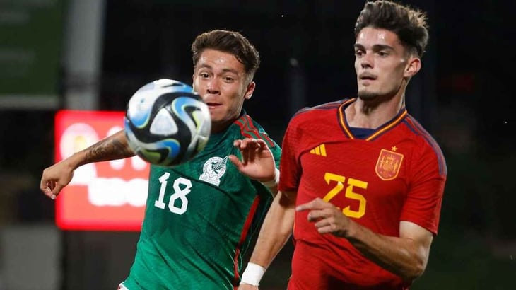 México firmó empate ante España (1-1) en Sub 23