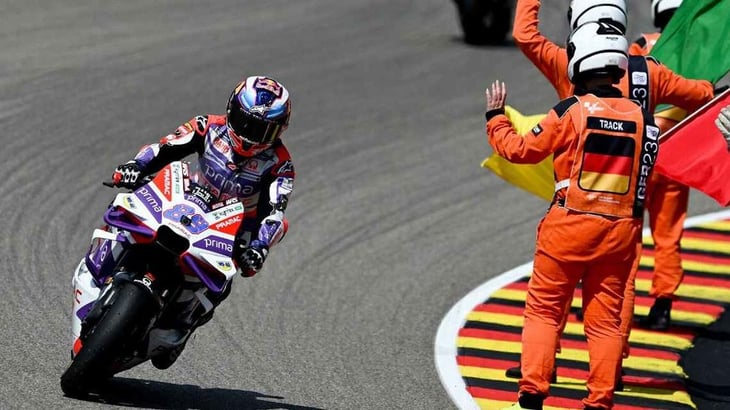 MotoGP: Jorge Martín aplastó en el sprint del GP de Alemania