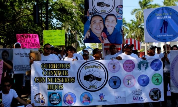 Papás de Yucatán arman marcha en Día del Padre