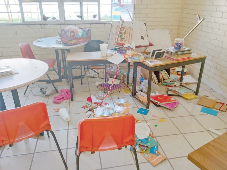 Primaria Salvador Ugarte sufre daños y robos