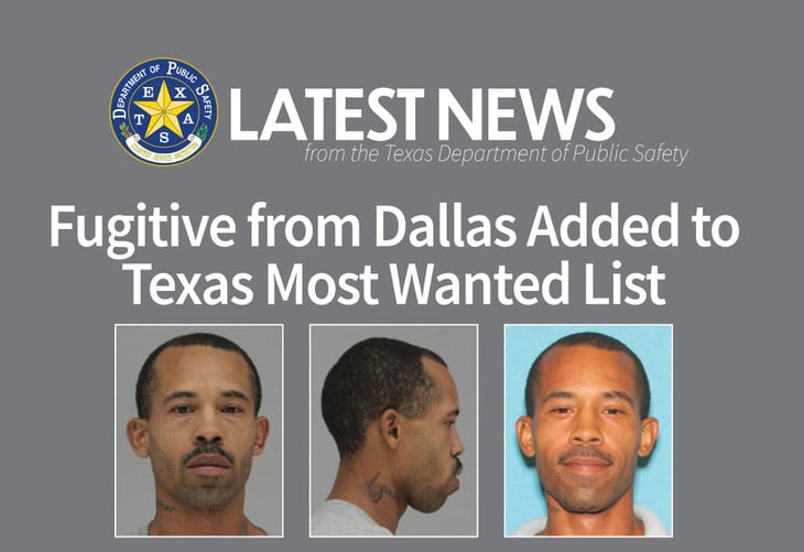 DPS de Texas sube a su lista de los más buscados a Lamar