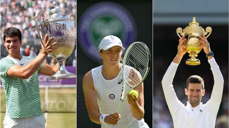 A una semana de Wimbledon: ¿Cómo llegan los máximos favoritos?