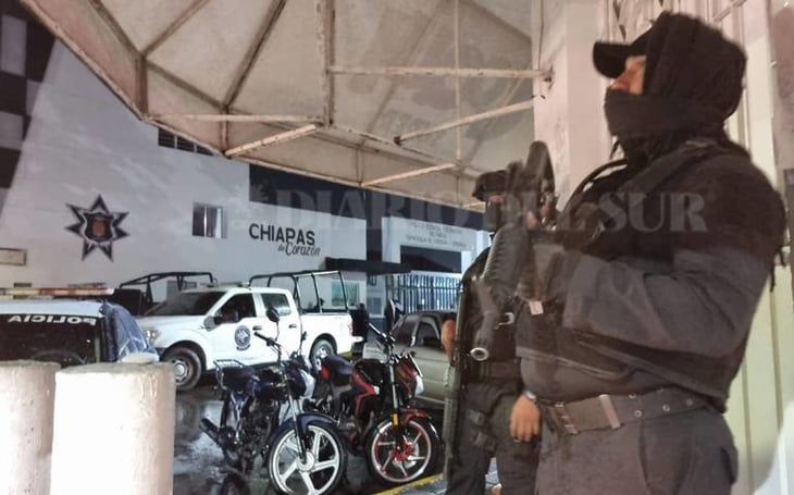 Explosión de granada daña instalaciones de la SSP y PC de Tapachula, Chiapas 