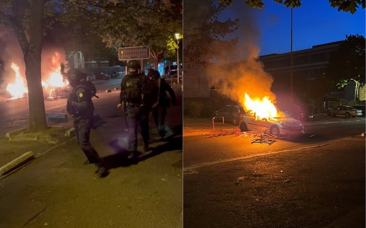 Muerte de joven en manos de policías desata protestas y quema de autos en Francia 
