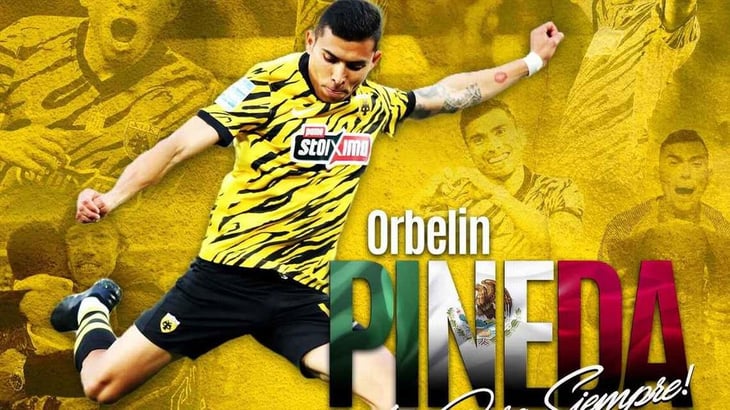 Orbelín Pineda se queda en el AEK y renueva hasta 2027