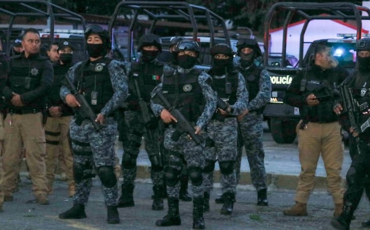 Valle de Toluca es blindado con 500 policías; buscan inhibir delitos de alto impacto 