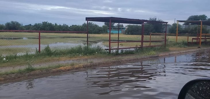 Llueve en PN y se inundan varios campos deportivos 