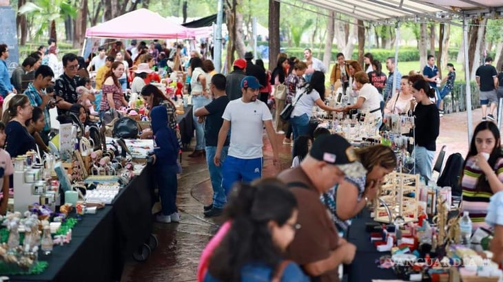 100 emprendedoras de Saltillo exhiben sus productos y servicios en el Bazar Mujeres Unidas