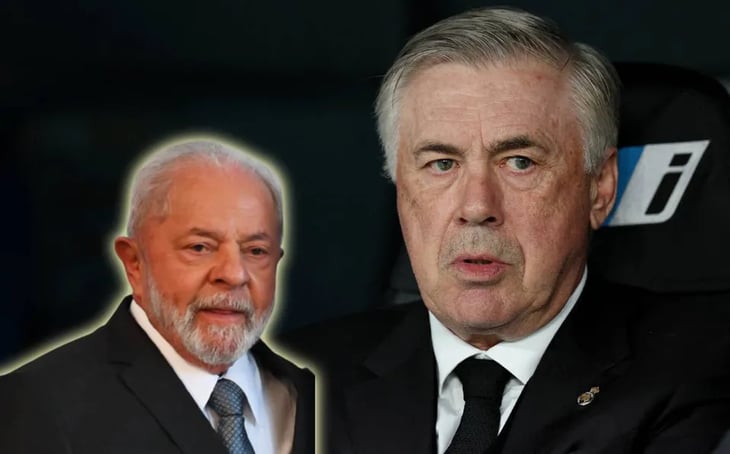 Lula cuestiona a Ancelotti como futuro DT de Brasil: '¿Por qué no resuelve el problema de Italia'