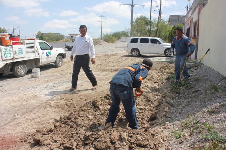 Obras de Simas son interrumpidas a causa de las lluvias en la localidad