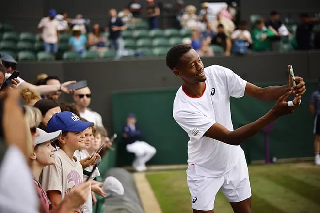 Christopher Eubanks se hace un hueco en la historia: segundo novato en los cuartos de Wimbledon