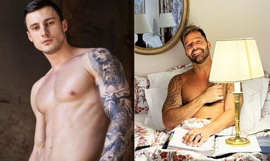 Ricky Martin, ¿enamorado de un actor de cine para adultos?: él es Max Barz