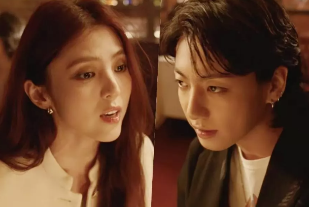 Jungkook de BTS y Han So Hee discuten en un MV teaser para 'Seven' con Latto