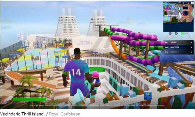 Jugadores de Fortnite tendrán la oportunidad de 'navegar' en el crucero más grande del mundo
