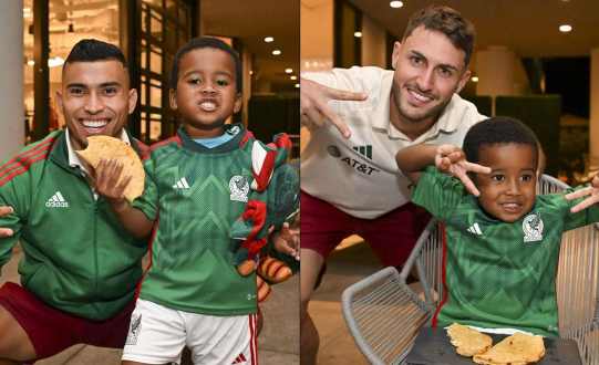 La selección da tremenda sorpresa a niño etiope que quería ser mexicano y hasta quesadillas le regalaron