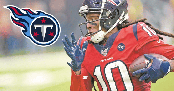 NFL: DeAndre Hopkins será nuevo jugador de los Tennessee Titans por 26 millones de dólares