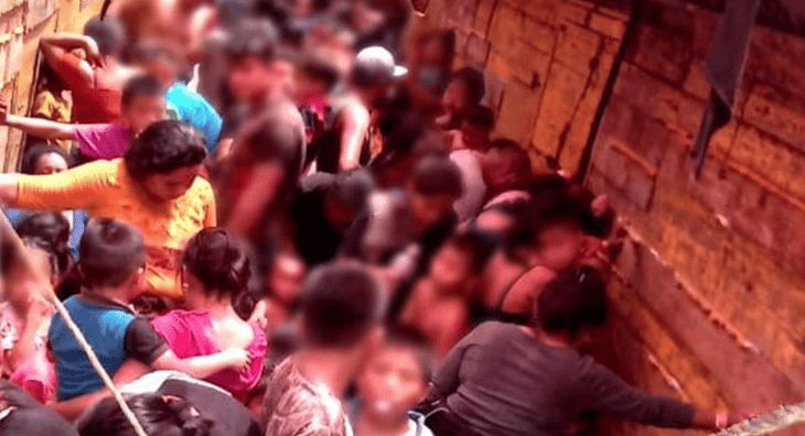 INM rescata a 303 migrantes hacinados en un camión de carga y un tractocamión en Veracruz