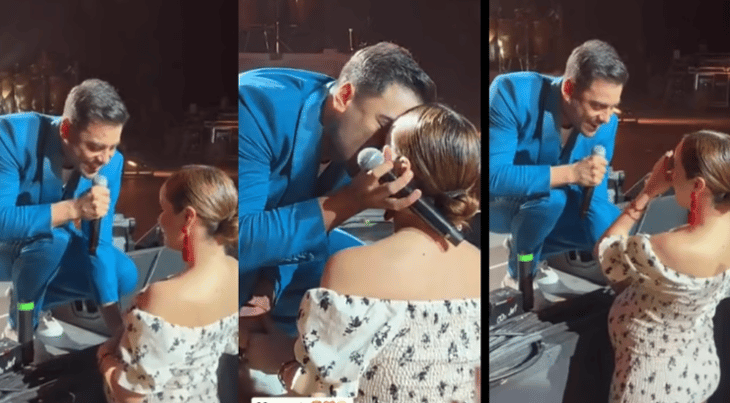 Carlos Rivera dedica romántico momento a Cynthia Rodríguez y la hace llorar