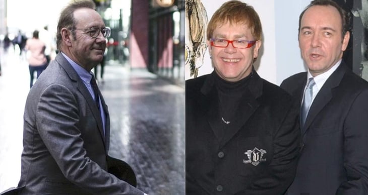 Elton John declara a favor de Kevin Spacey, acusado de agresión sexual