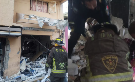 Fallece una persona tras explosión por acumulación de gas en casa de la Álvaro Obregón
