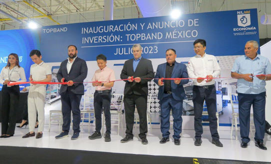 Empresa china Topband invierte 35 mdd en planta de Nuevo León