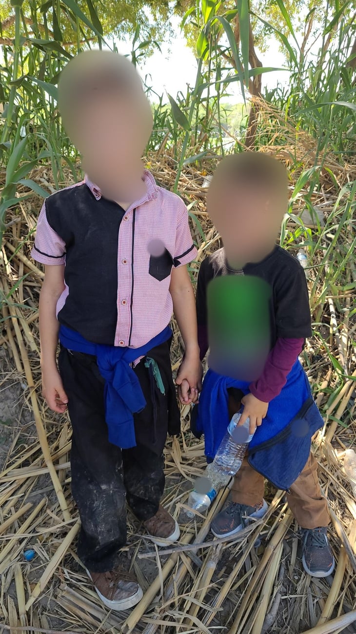 Dos menores abandonados a las orillas del peligroso Rio Bravo