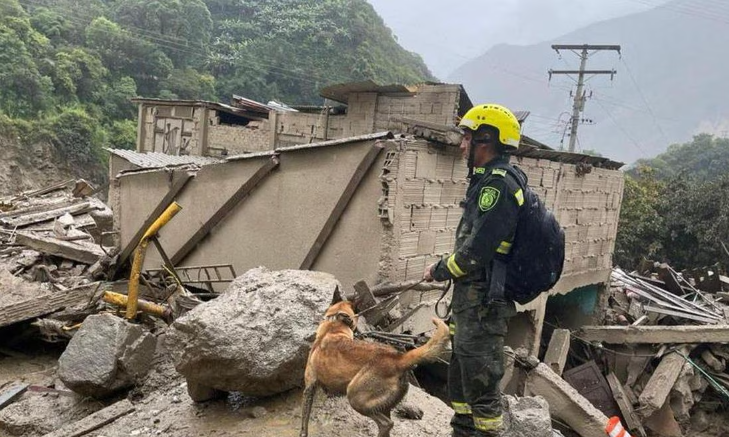 Las impactantes imágenes de la avalancha en Colombia que dejó al menos 14 muertos y varios desaparecidos
