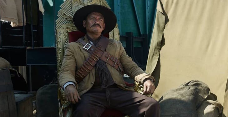 El espíritu de Pancho Villa estuvo presente en las grabaciones de su nueva serie