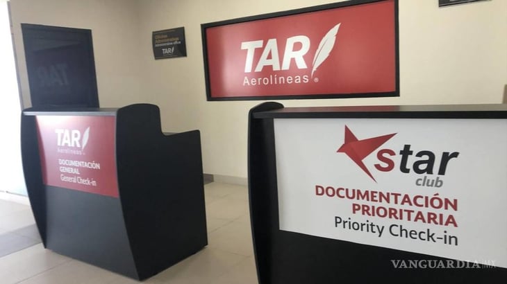 TAR reactivará vuelos a Saltillo a finales del 2023